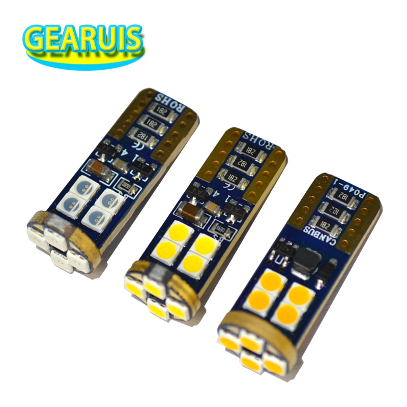 W5W LED canbus T10 12 smd 3030 ڵ   ̵ ȣ Ʈ, Ʈũ    ȭƮ  ڹ, 10 